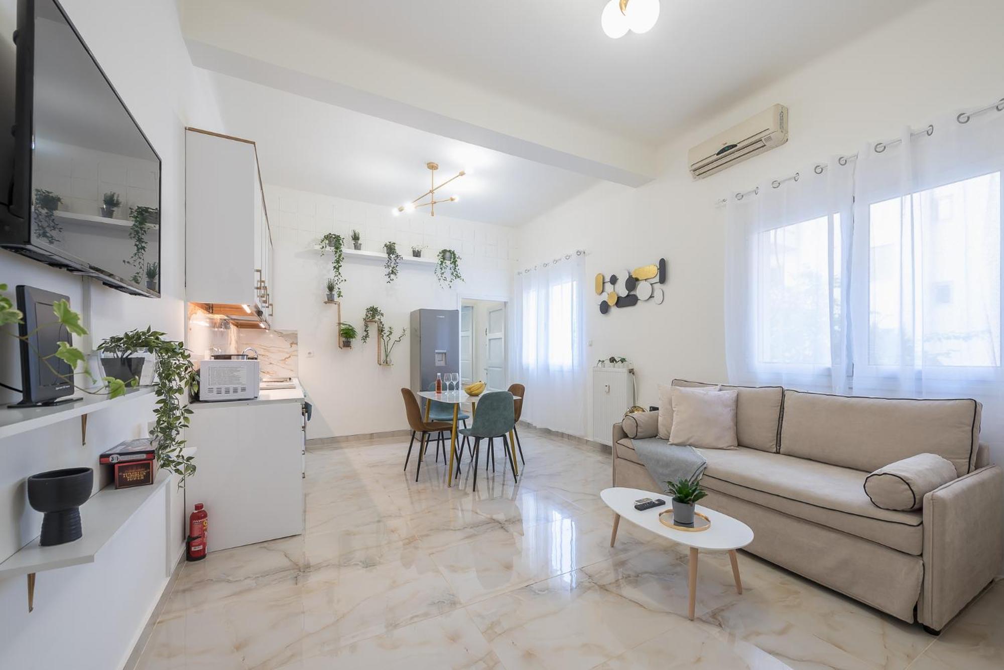 Modern Apartment 200M From Acropolis 100Mbps Netflix Афины Экстерьер фото